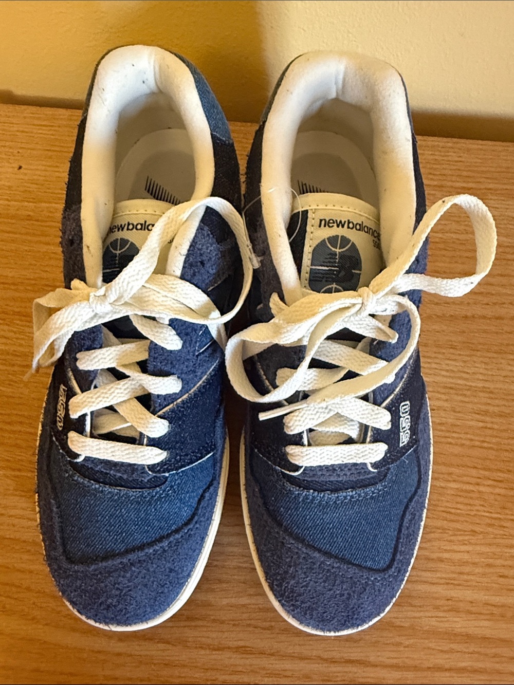 Women’s Navy Blue Lace-Up Sneakers